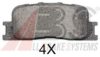 A.B.S. 37355 OE Brake Pad Set, disc brake